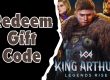 king arthur: legends rise redeem codes november 2024